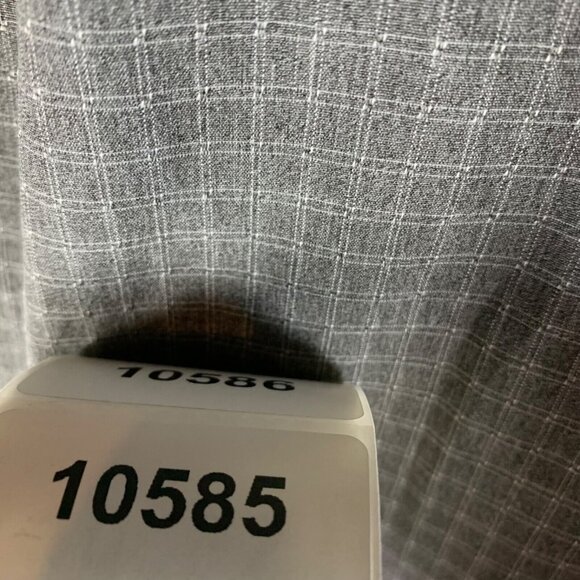 PrAna Men's Gray Garvan Short Sleeve Checkered Pattern Button Up Shirt Size XL - Picture 10 of 10